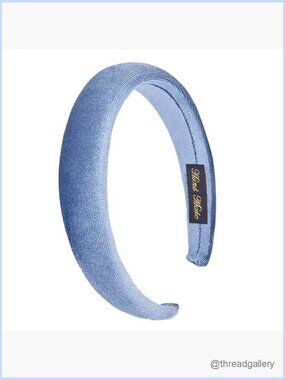 Padded Velvet Headband Puffy Sponge Thick Vintage Wide Headband for Women